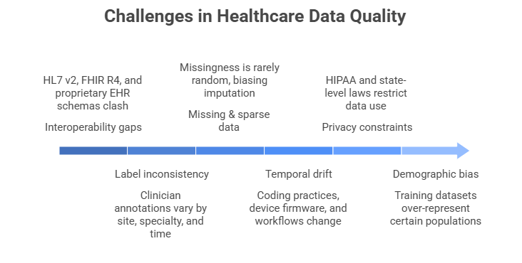 Challenges in Healthcare Data Quality