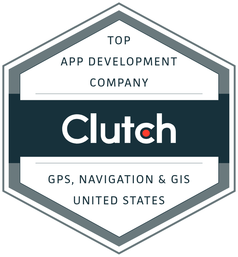Top Clutch App Development Company Gps Navigation Gis United States - Badge